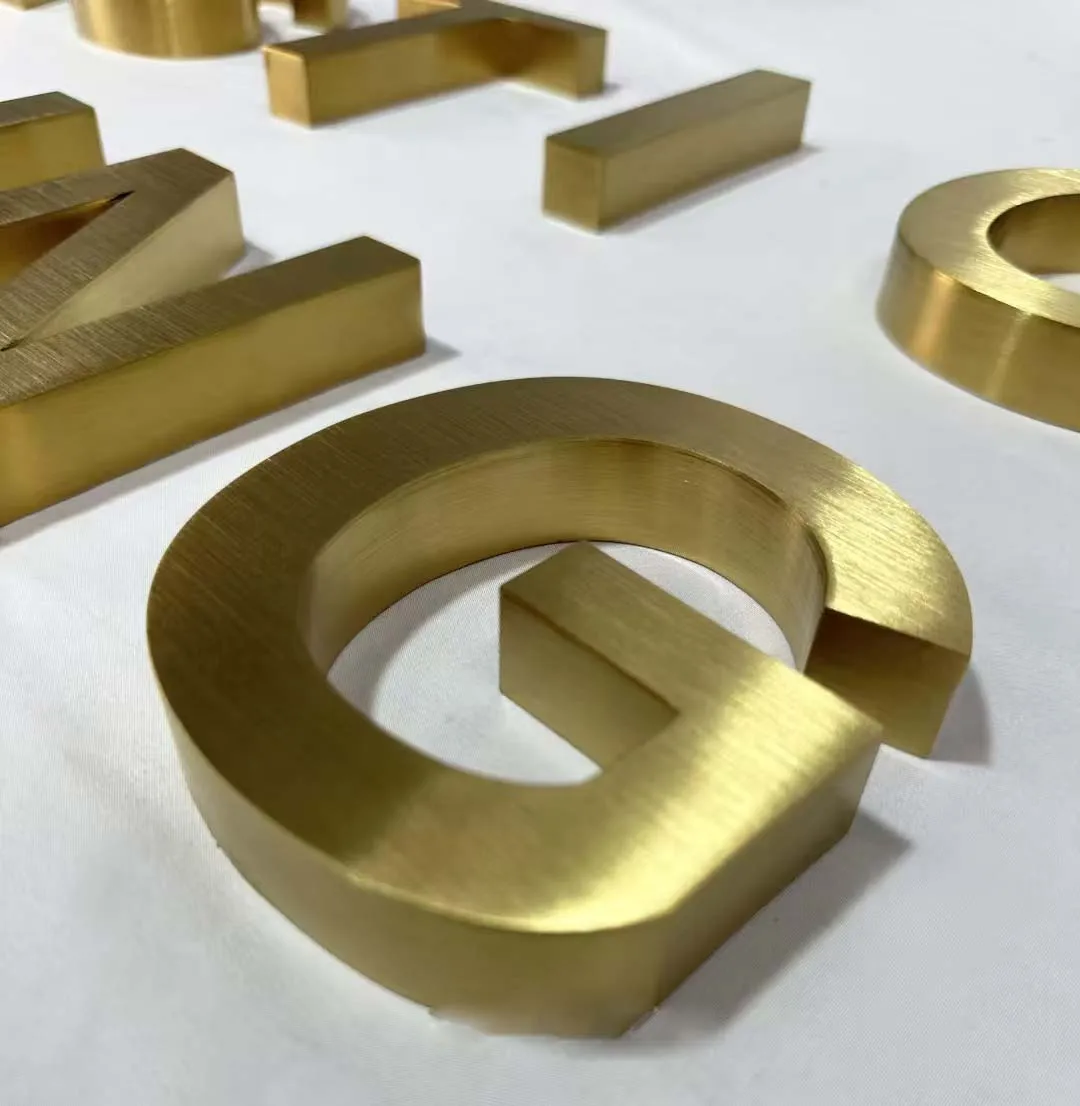 brass-copper-letters real project